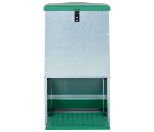 vidaXL automātiska mājputnu barotava ar pedāli, 20 kg