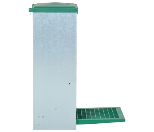 vidaXL automātiska mājputnu barotava ar pedāli, 20 kg