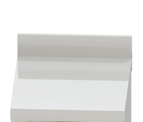 vidaXL virtuves skapīši ar 2 atvilktnēm, 2 gab., nerūsējošs tērauds