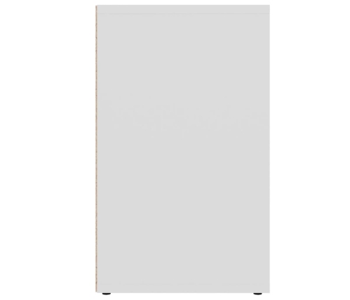 vidaXL apavu plaukti, 2 gab., balti, 52,5x30x50 cm