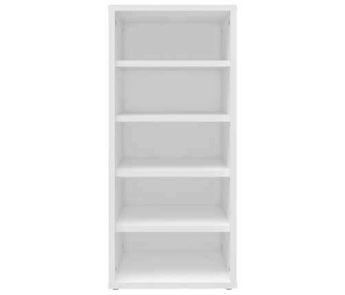 vidaXL apavu plaukti, 2 gab., balti, 31,5x35x70 cm, inženierijas koks