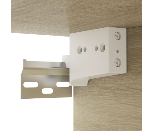 vidaXL apavu plaukti, 2 gab., ozolkoka, 31,5x35x70cm inženierijas koks