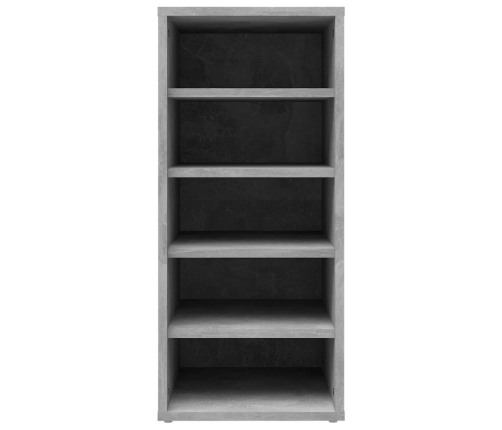 vidaXL apavu plaukti, 2 gab., pelēki, 31,5x35x70 cm, inženierijas koks