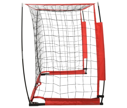 vidaXL futbola vārti ar tīklu, 184x91x124,5 cm, tērauds