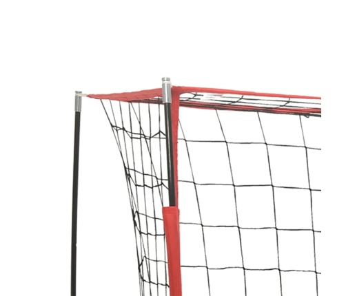 vidaXL futbola vārti ar tīklu, 184x91x124,5 cm, tērauds