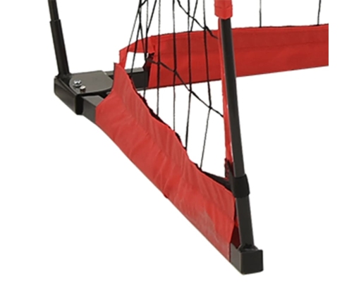 vidaXL futbola vārti ar tīklu, 184x91x124,5 cm, tērauds