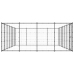 Suņu Voljērs, 33,88 M², Tērauds Vidaxl