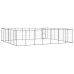 Suņu Voljērs, 50,82 M², Tērauds Vidaxl