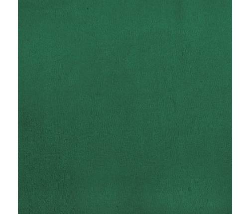 vidaXL virtuves krēsli, 6 gab., tumši zaļš samts