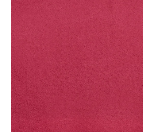 Virtuves Krēsli, 6 Gab., Vīnsarkans Samts Vidaxl