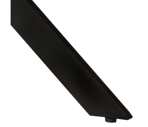 Virtuves Galds, Ø110X78 Cm, Pārstrādāts Masīvkoks Un Tērauds Vidaxl