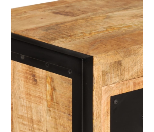 vidaXL vīna pudeļu plaukts 16 pudelēm, mango masīvkoks