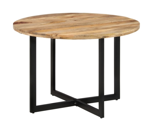 vidaXL virtuves galds, 110x75 cm, mango masīvkoks