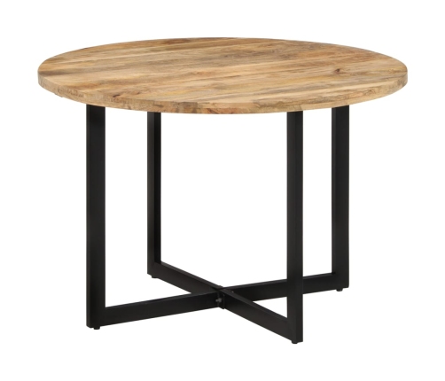 vidaXL virtuves galds, 110x75 cm, mango masīvkoks