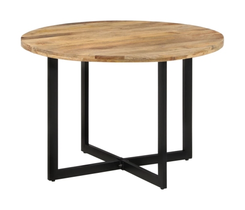 vidaXL virtuves galds, 110x75 cm, mango masīvkoks