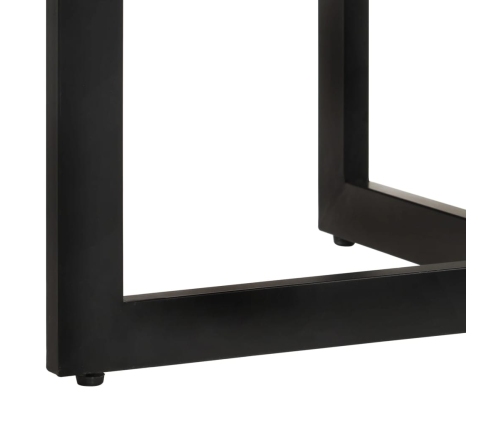 vidaXL virtuves galds, 110x75 cm, pārstrādāts masīvkoks