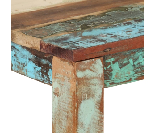 vidaXL virtuves galds, 82x80x76 cm, pārstrādāts masīvkoks