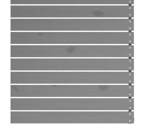vidaXL divvietīgs dārza dīvāns, pelēks, priedes masīvkoks