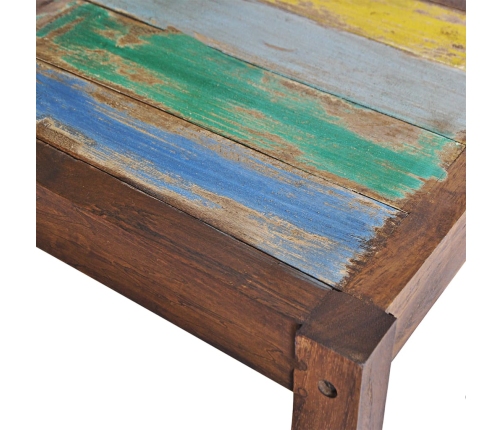 vidaXL virtuves krēsli, 6 gab., pārstrādāts masīvkoks