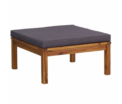 10-Daļīgs Dārza Atpūtas Mēbeļu Komplekts Ar Matračiem, Akācija Vidaxl