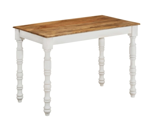 vidaXL virtuves galds, 110x60x76 cm, mango masīvkoks