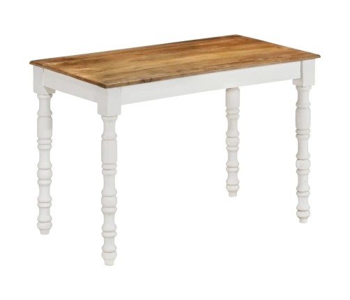 vidaXL virtuves galds, 110x60x76 cm, mango masīvkoks