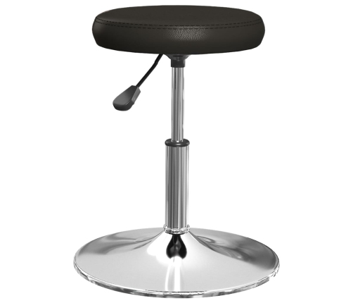 vidaXL virtuves krēsli, 4 gab., melna mākslīgā āda