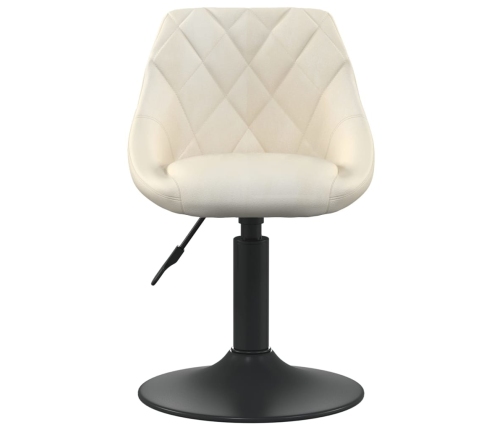 Virtuves Krēsls, Krēmkrāsas Samts Vidaxl