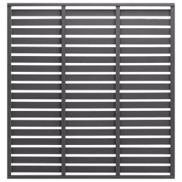 Žoga Panelis, Wpc, 180X180 Cm, Pelēks Vidaxl