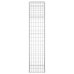 vidaXL vertikāls gabions, 40x40x180 cm, dzelzs