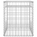 vidaXL vertikāls gabions, 50x50x60 cm, dzelzs