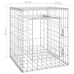 vidaXL vertikāls gabions, 50x50x60 cm, dzelzs
