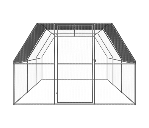 vidaXL vistu būris, 3x6x2 m, cinkots tērauds