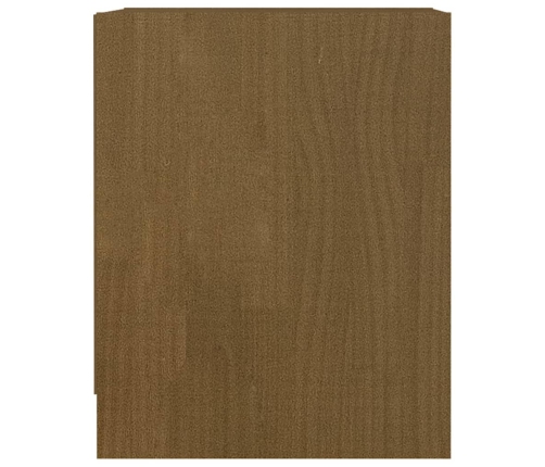 vidaXL naktsgaldiņi, 2 gab., brūni, 35,5x33,5x41,5 cm, priedes koks
