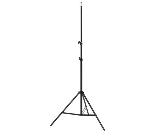 vidaXL fotostudijas komplekts – gaismas, fons, reflektori