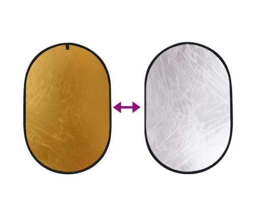 vidaXL fotostudijas komplekts – gaismas, fons, reflektori