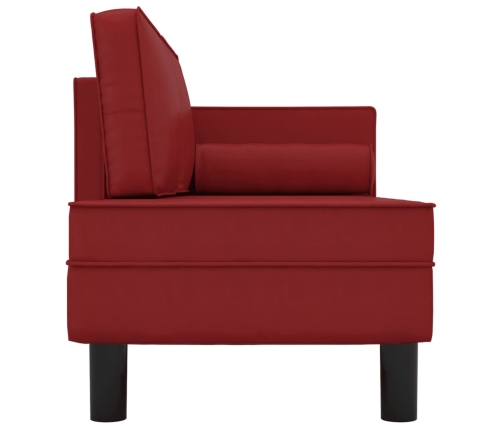 Zvilnis Ar Spilveniem, Vīnsarkana Mākslīgā Āda Vidaxl