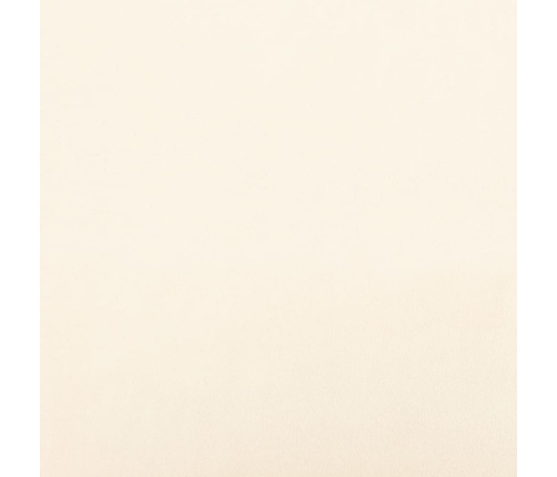 Zvilnis Ar Spilveniem Un Cilindra Spilvenu, Krēmkrāsas, Samts Vidaxl