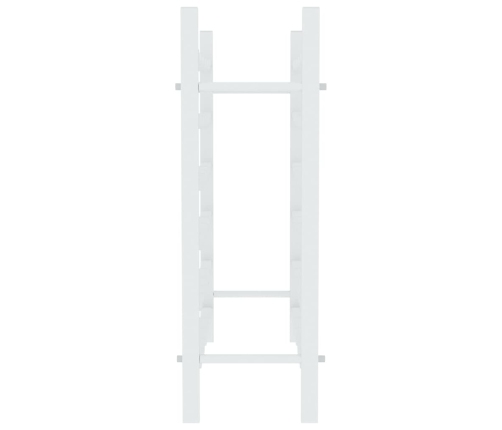 vidaXL vīna pudeļu plaukts, 36 pudelēm, balts metāls