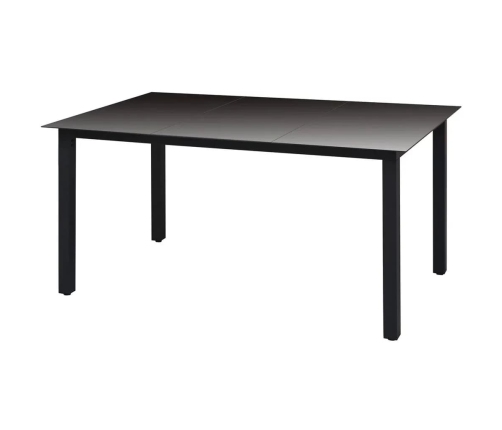 vidaXL 5-daļīgs dārza mēbeļu komplekts ar matračiem, PE rotangpalma