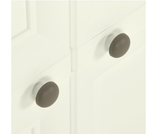 vidaXL skapis, 79x43x85,5 cm, plastmasa, koka imitācija