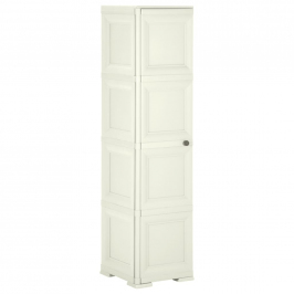 Skapis, 40X43X164 Cm, Plastmasa, Koka Imitācija Vidaxl Skapis, 40X43X164 Cm, Plastmasa, Koka Imitācija Vidaxl