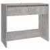 vidaXL konsoles galdiņš, betonpelēks, 89x41x76,5 cm, inženierijas koks