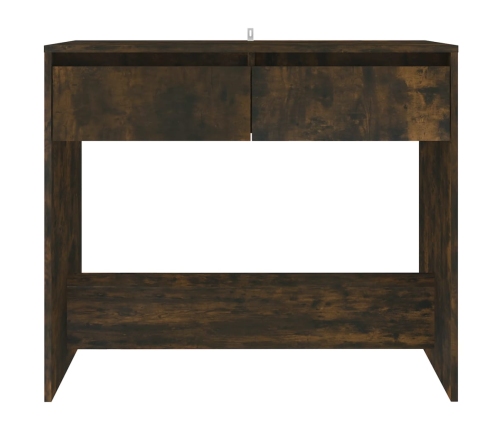 vidaXL konsoles galdiņš, ozolkoka, 89x41x76,5 cm, inženierijas koks