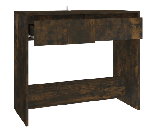 vidaXL konsoles galdiņš, ozolkoka, 89x41x76,5 cm, inženierijas koks