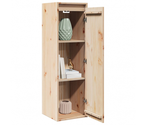 vidaXL sienas skapīši, 2 gab., 30x30x100 cm, priedes masīvkoks