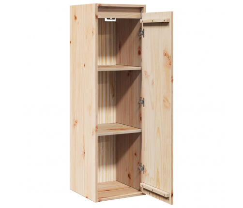 vidaXL sienas skapīši, 2 gab., 30x30x100 cm, priedes masīvkoks