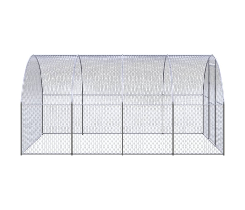 vidaXL vistu būris, 3x4x2 m, cinkots tērauds