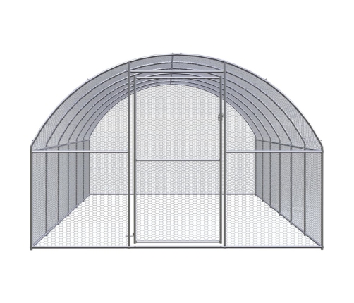 vidaXL vistu būris, 3x6x2 m, cinkots tērauds