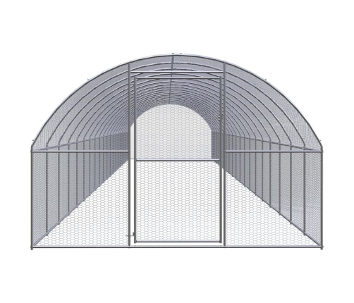 vidaXL vistu būris, 3x20x2 m, cinkots tērauds